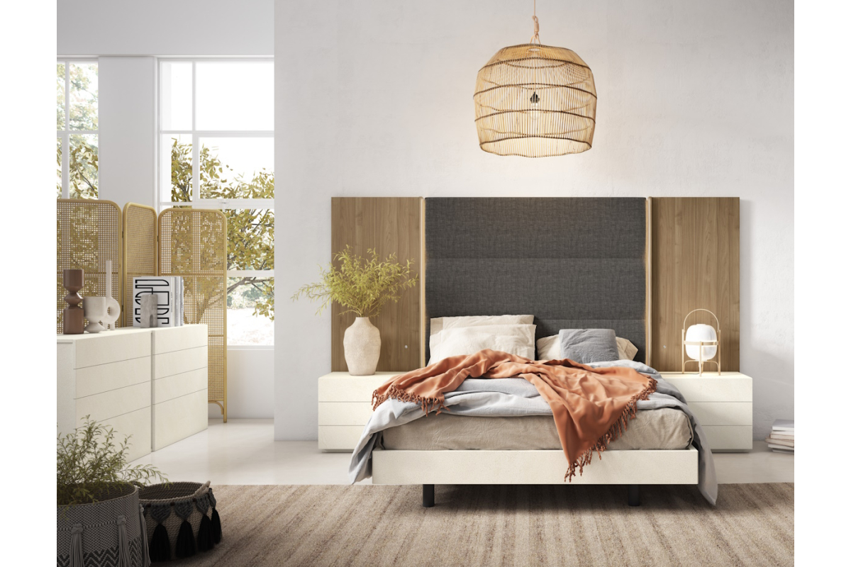 Dormitorio de matrimonio moderno torga mobiliario nativ home 21