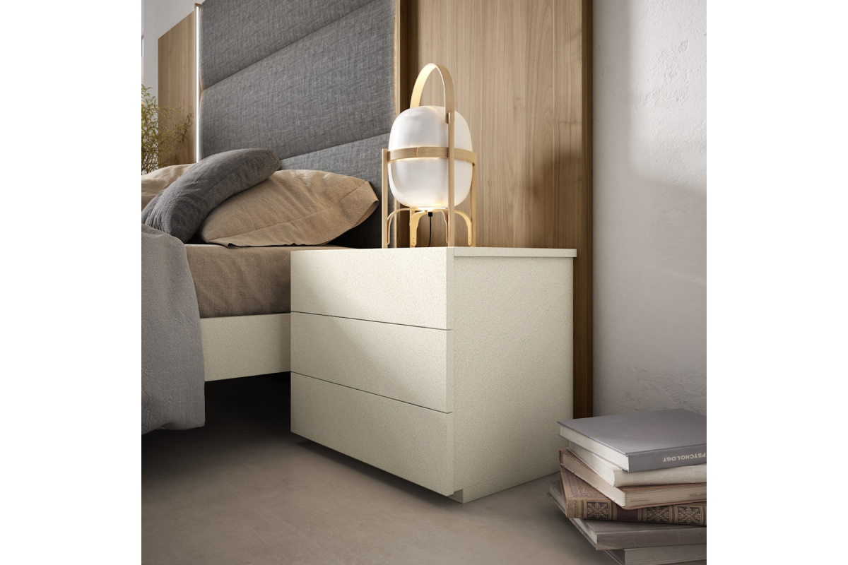 Detalle dormitorio de matrimonio moderno torga mobiliario nativ home 21
