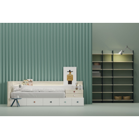 Dormitorio juvenil moderno cama nido de Lagrama 27