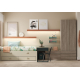 Dormitorio juvenil moderno cama compacta de Lagrama 21