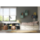 Dormitorio juvenil moderno cama compacta de Lagrama 20