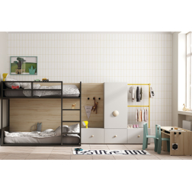 Dormitorio juvenil moderno cama litera de Lagrama 14