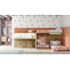 Dormitorio juvenil moderno cama litera de Lagrama 08
