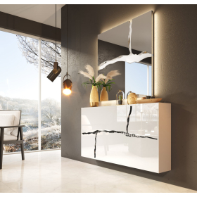 Mueble consola recibidor moderno modelo LX15 de la firma Franco Furniture en Valencia