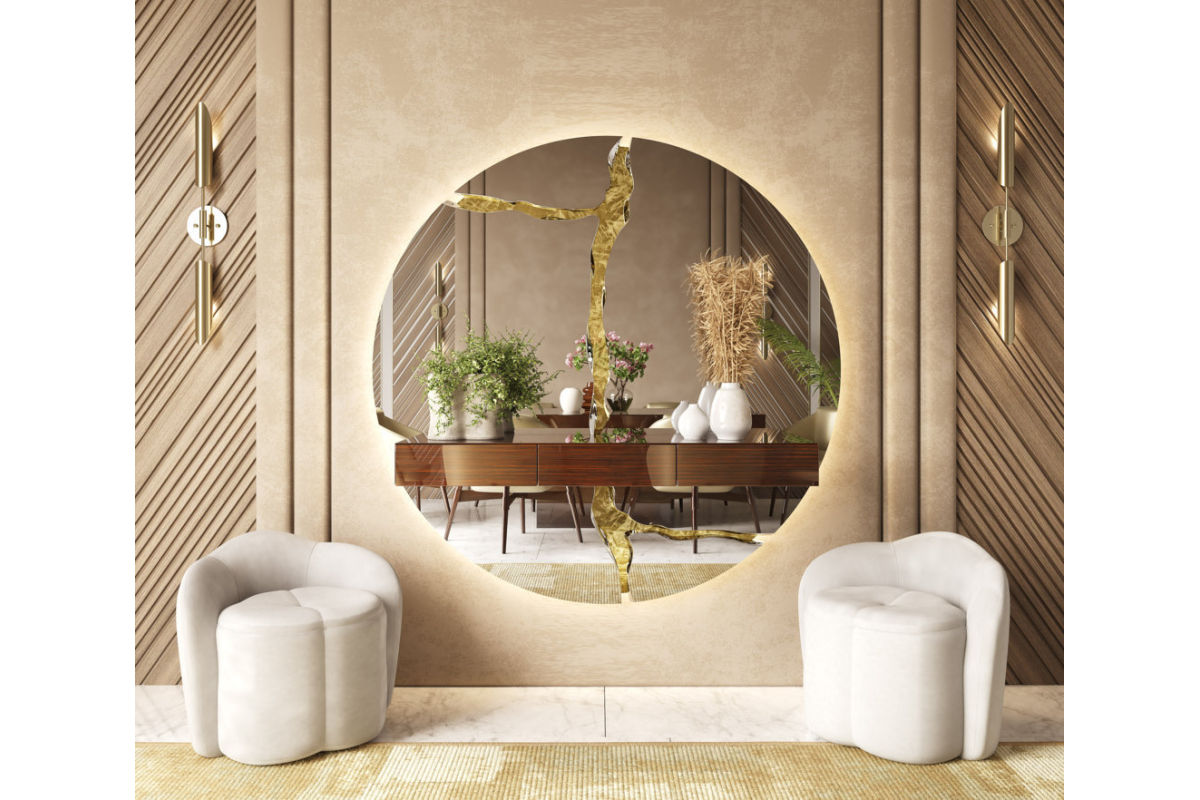 Mueble consola recibidor moderno modelo LX14 de la firma Franco Furniture en Valencia