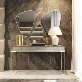 Mueble consola recibidor moderno modelo LU16 de la firma Franco Furniture en Valencia