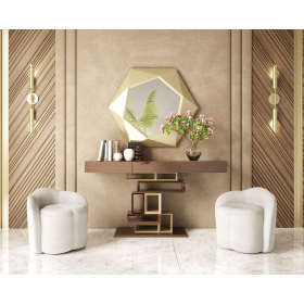 Mueble consola recibidor moderno modelo R40 de la firma Franco Furniture en Valencia