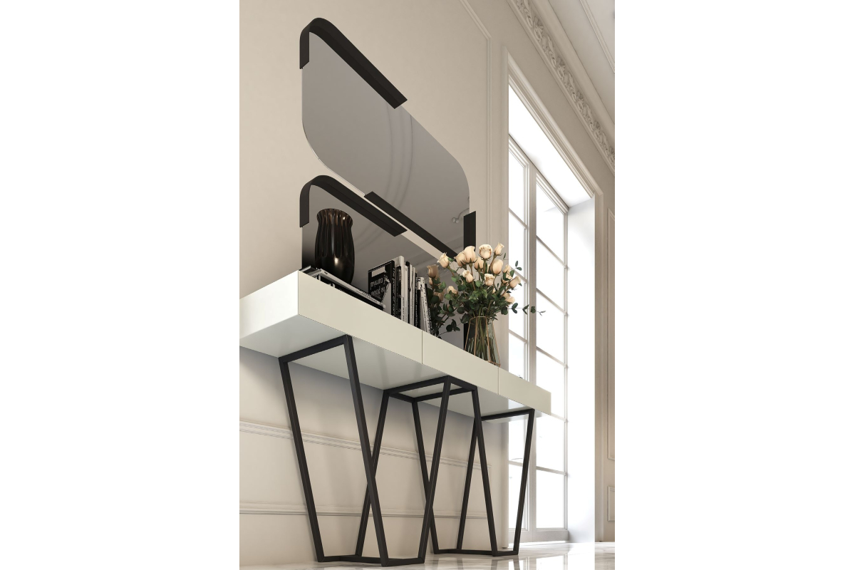Mueble consola recibidor moderno modelo R05 de la firma Franco Furniture en Valencia