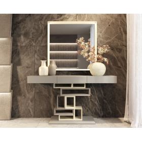 Mueble consola recibidor moderno modelo R03 de la firma Franco Furniture en Valencia