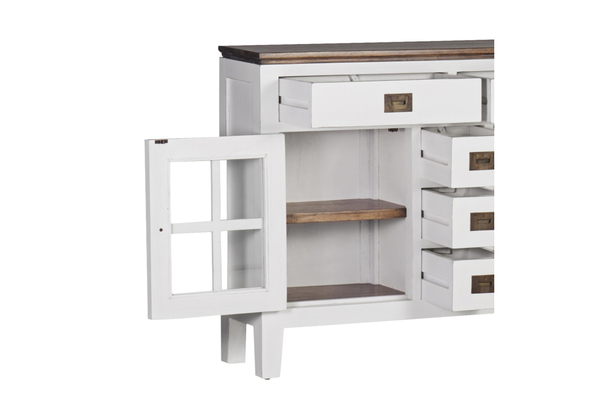 Mueble consola recibidor rústico modelo Everest 314003 de la firma Moycor en Valencia