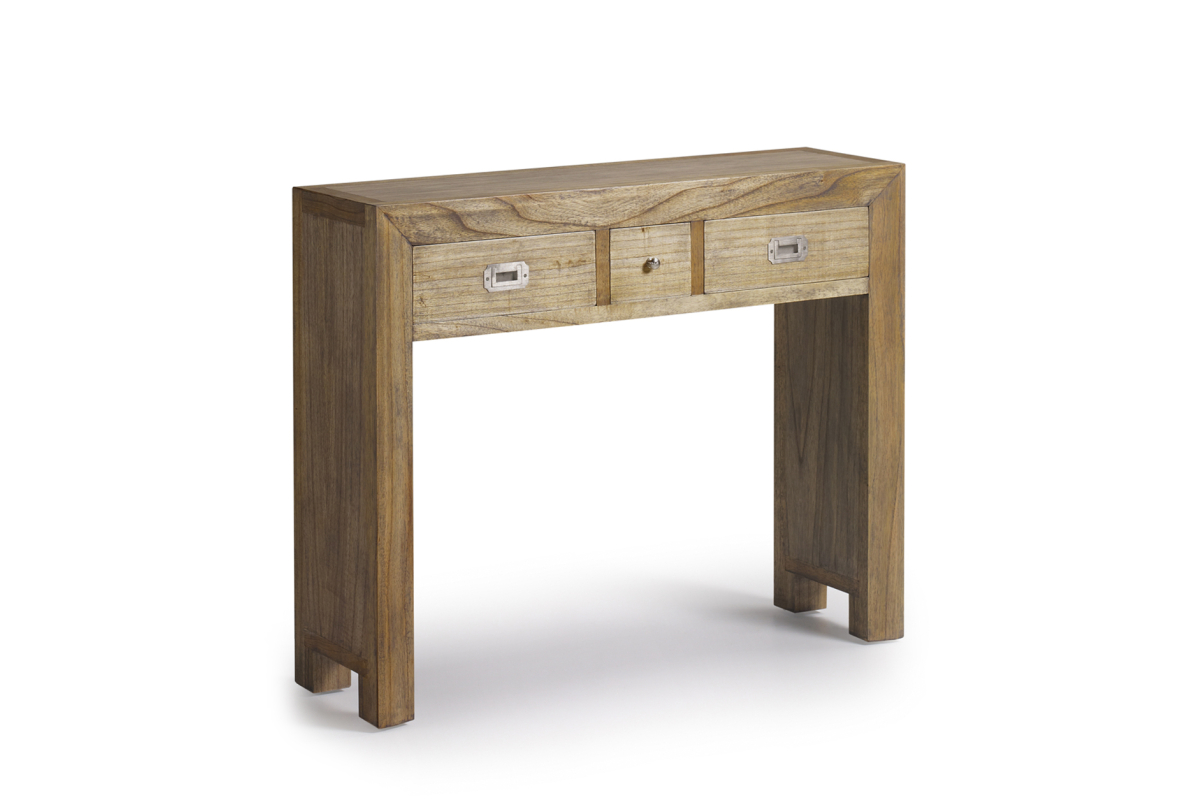 Mueble consola recibidor rústico modelo Merapi 302023 de la firma Moycor en Valencia