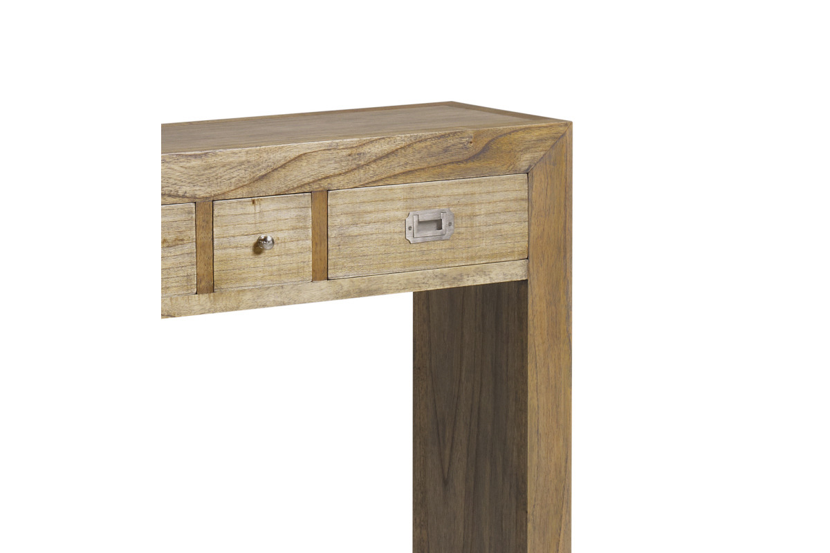 Mueble consola recibidor rústico modelo Merapi 302023 de la firma Moycor en Valencia