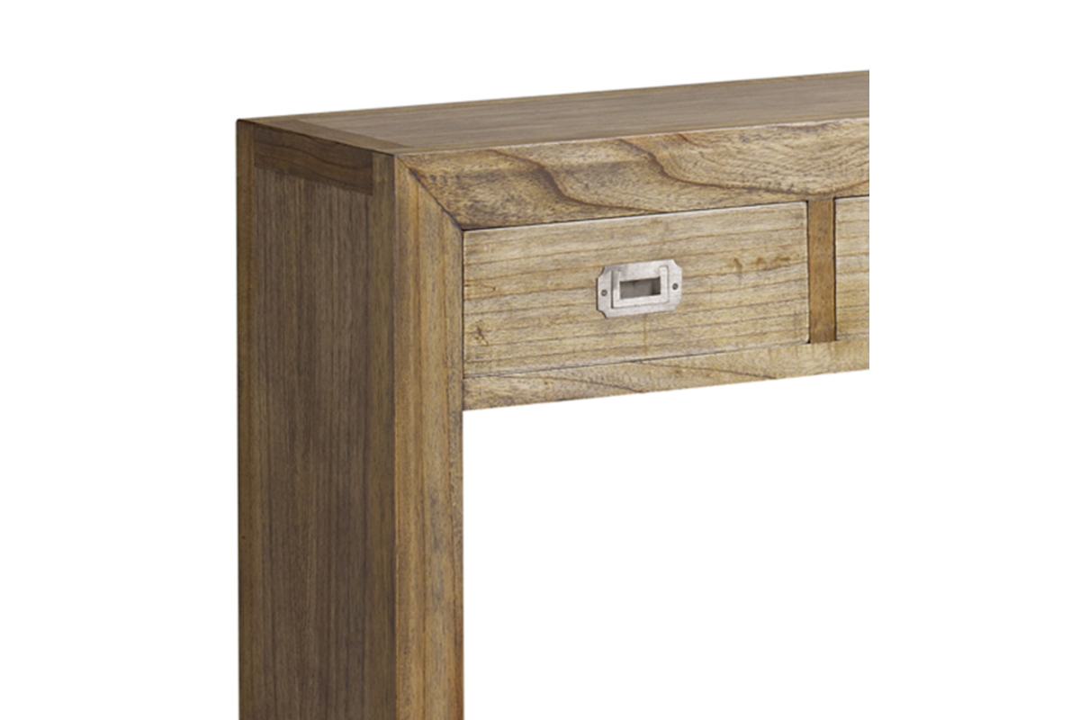 Mueble consola recibidor rústico modelo Merapi 302023 de la firma Moycor en Valencia
