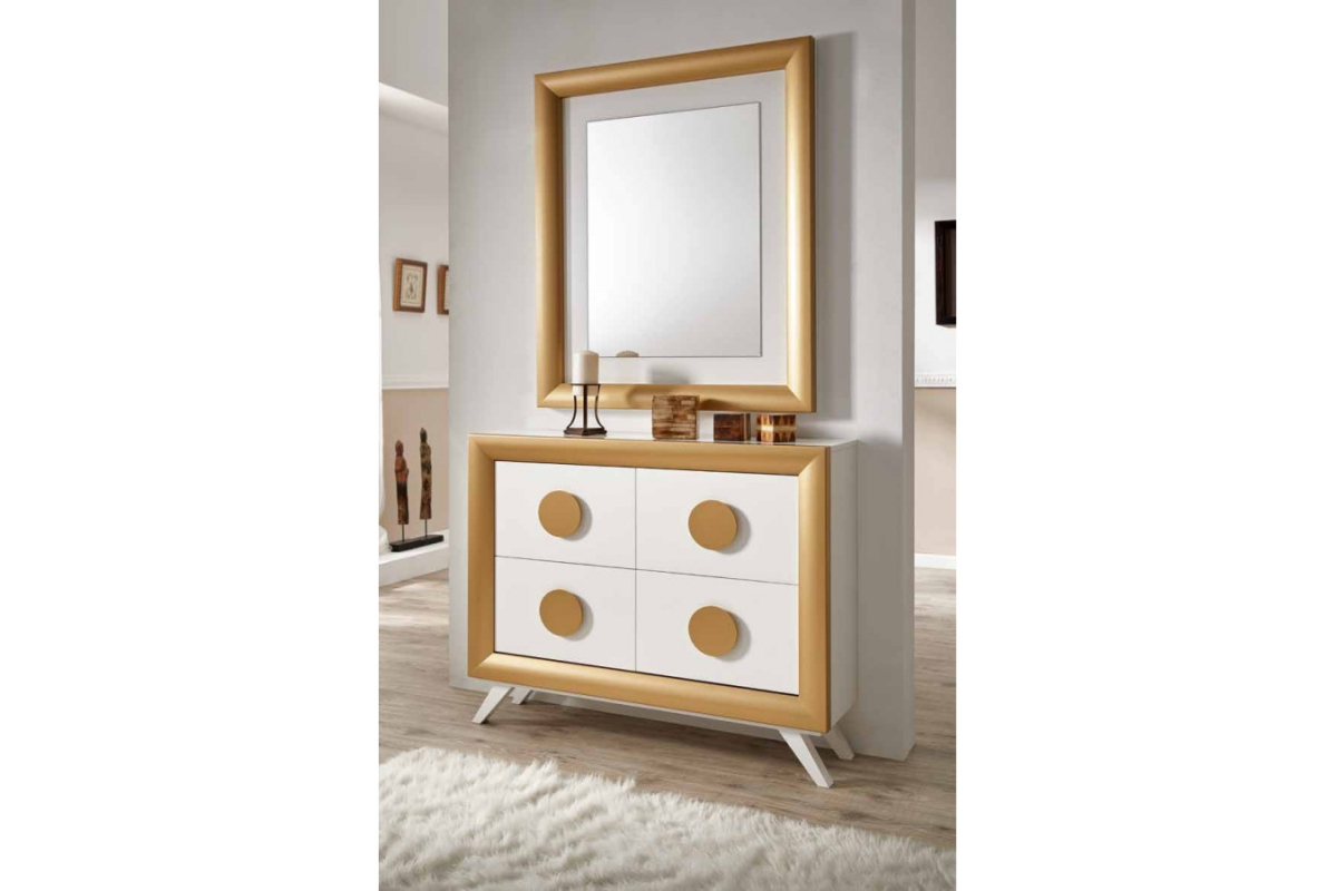 Mueble consola recibidor clásico modelo c2000-2008 de la firma Disemobel en Valencia