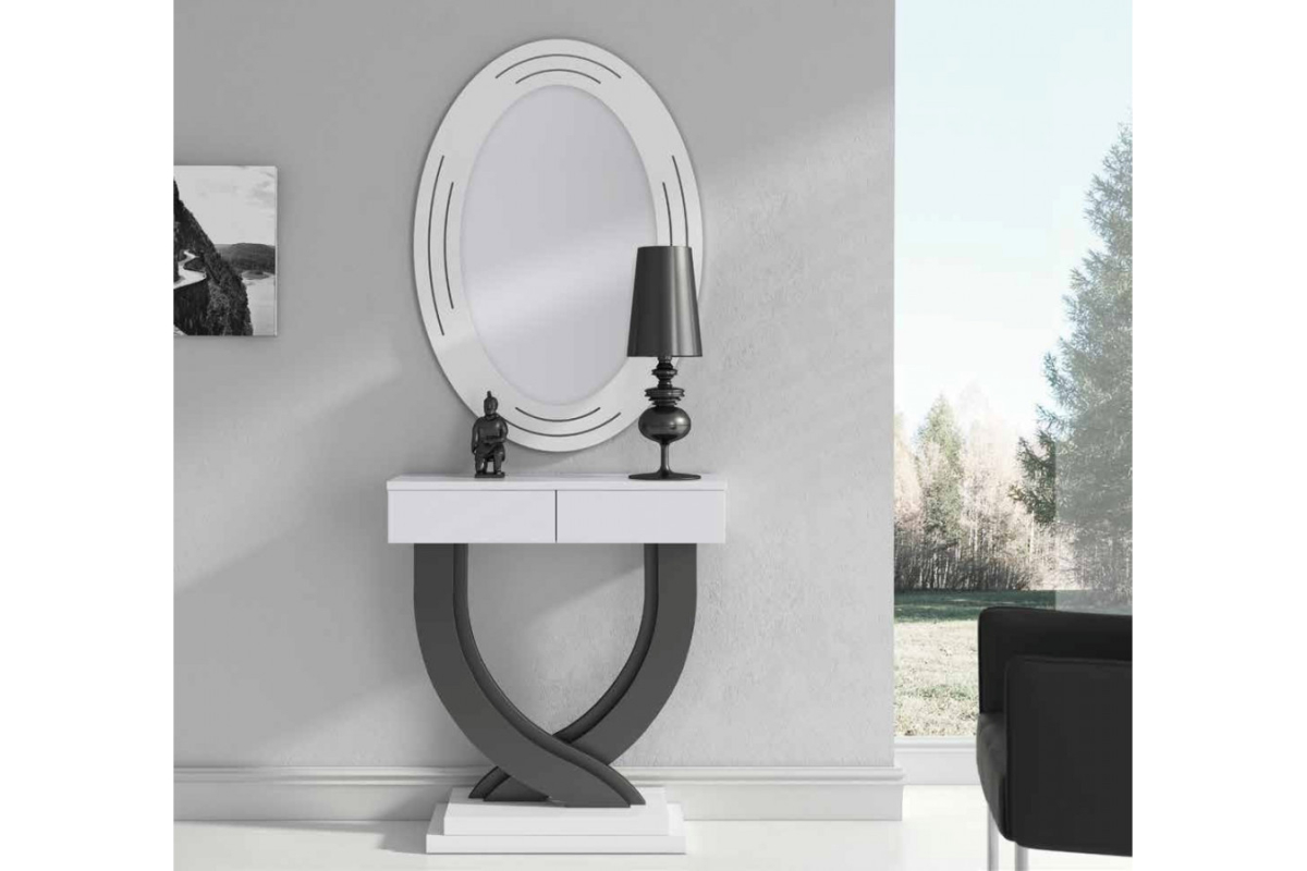 Mueble consola recibidor clásico modelo c667-668 de la firma Disemobel en Valencia