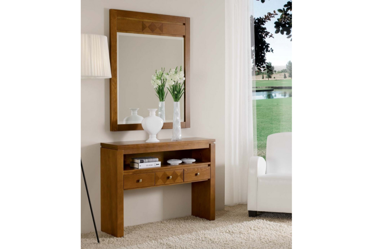 Mueble consola recibidor clásico modelo c660-663 de la firma Disemobel en Valencia