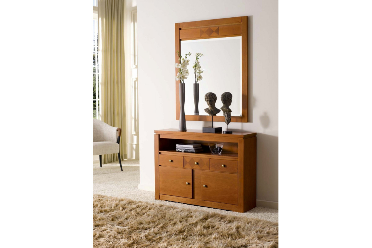 Mueble consola recibidor clásico modelo c500-502 de la firma Disemobel en Valencia