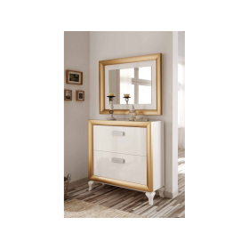Mueble consola recibidor zapatero clásico modelo c2014-2008 de la firma Disemobel en Valencia