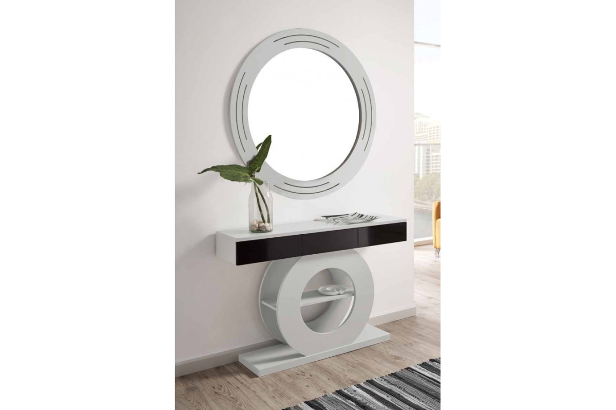 Mueble consola recibidor clásico modelo c662-665 de la firma Disemobel en Valencia