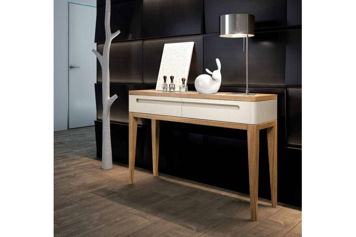 Mueble consola recibidor contemporáneo modelo c005 de la firma Monrabal Xirivella en Valencia
