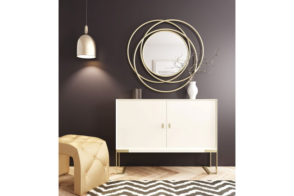 Mueble zapatero moderno modelo LU19 de la firma Franco Furniture en Valencia