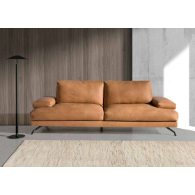 Sofá moderno con asientos fijos modelo Nancy con diseño minimalista de Eneas by Xirivella