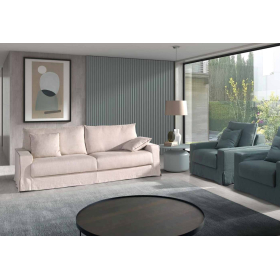 Sofá moderno desenfundable con asientos fijos modelo Montecarlo de Eneas by Xirivella