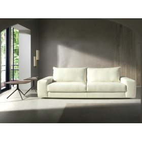 Sofá moderno con asientos fijos modelo Firenze de Eneas by Xirivella