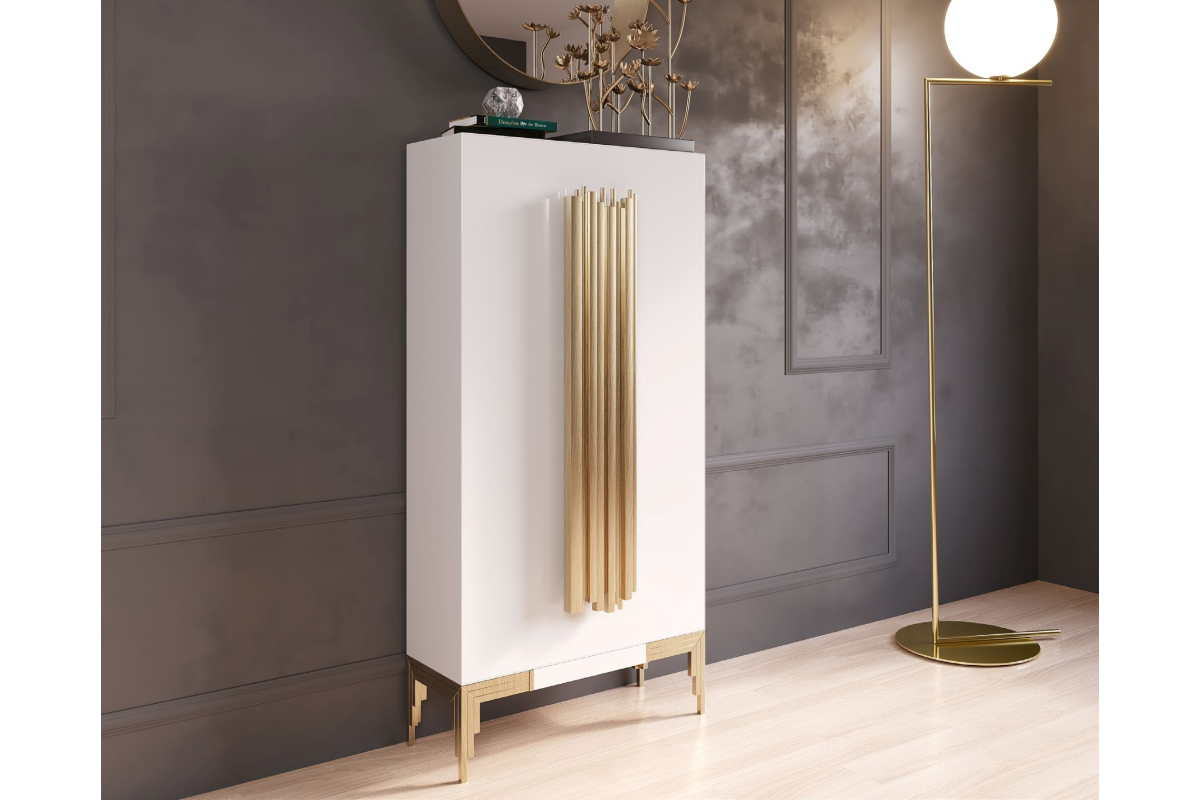 Mueble zapatero moderno de diseño modelo Z44 de la firma Franco Furniture en Valencia