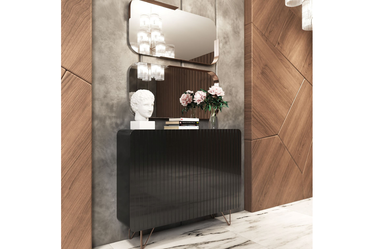 Mueble zapatero moderno de diseño modelo Z34 de la firma Franco Furniture en Valencia