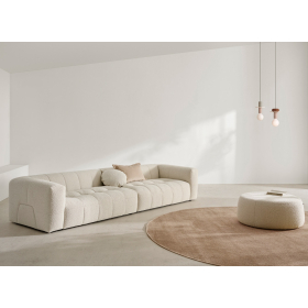 Sofá con diseño minimalista y moderno modelo Gofre de Reyes Ordoñez