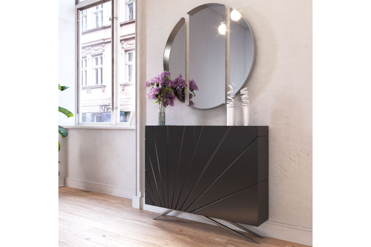 Mueble zapatero moderno de diseño modelo Z27 de la firma Franco Furniture en Valencia