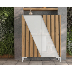 Mueble zapatero moderno de diseño modelo Z19 de la firma Franco Furniture en Valencia