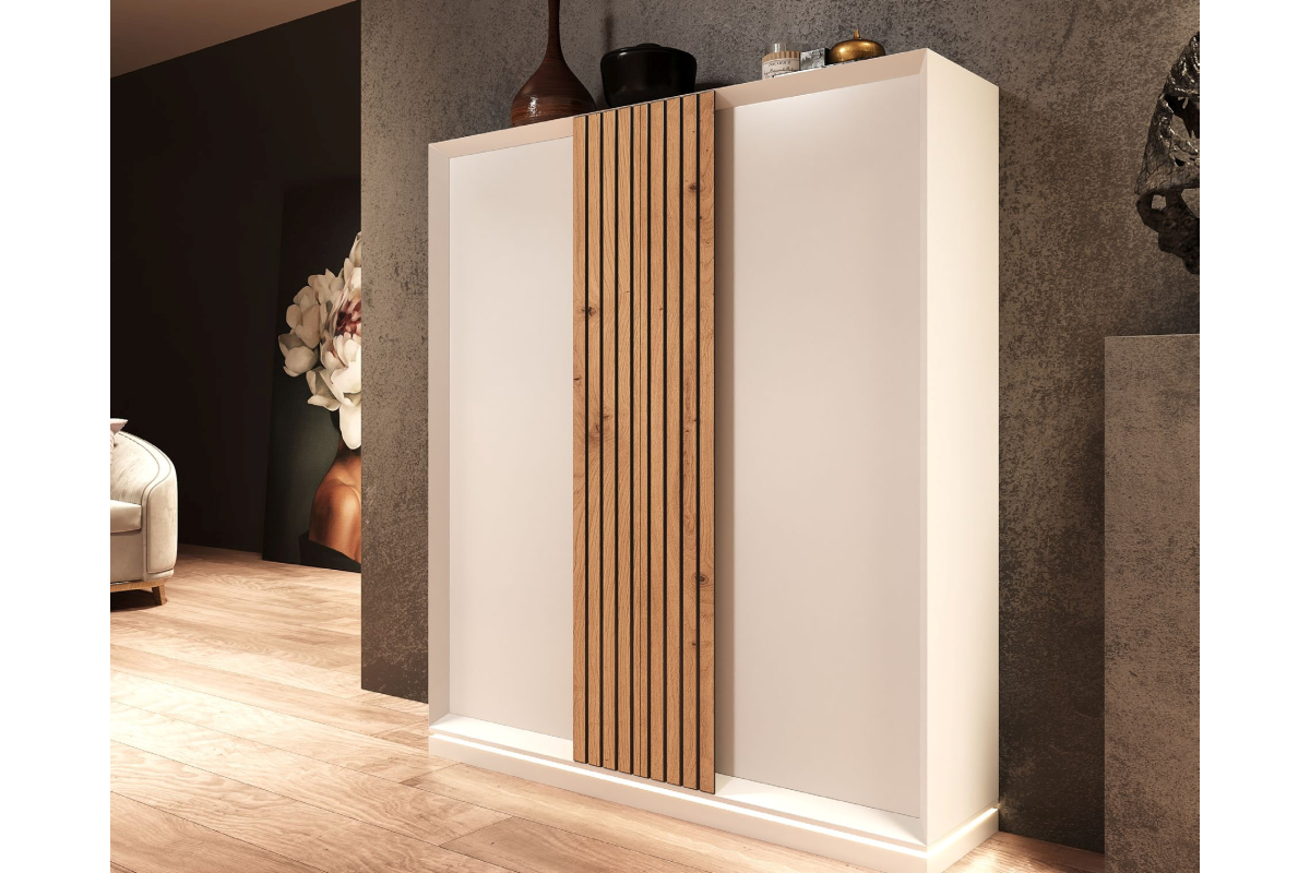 Mueble zapatero moderno de diseño modelo Z09 de la firma Franco Furniture en Valencia