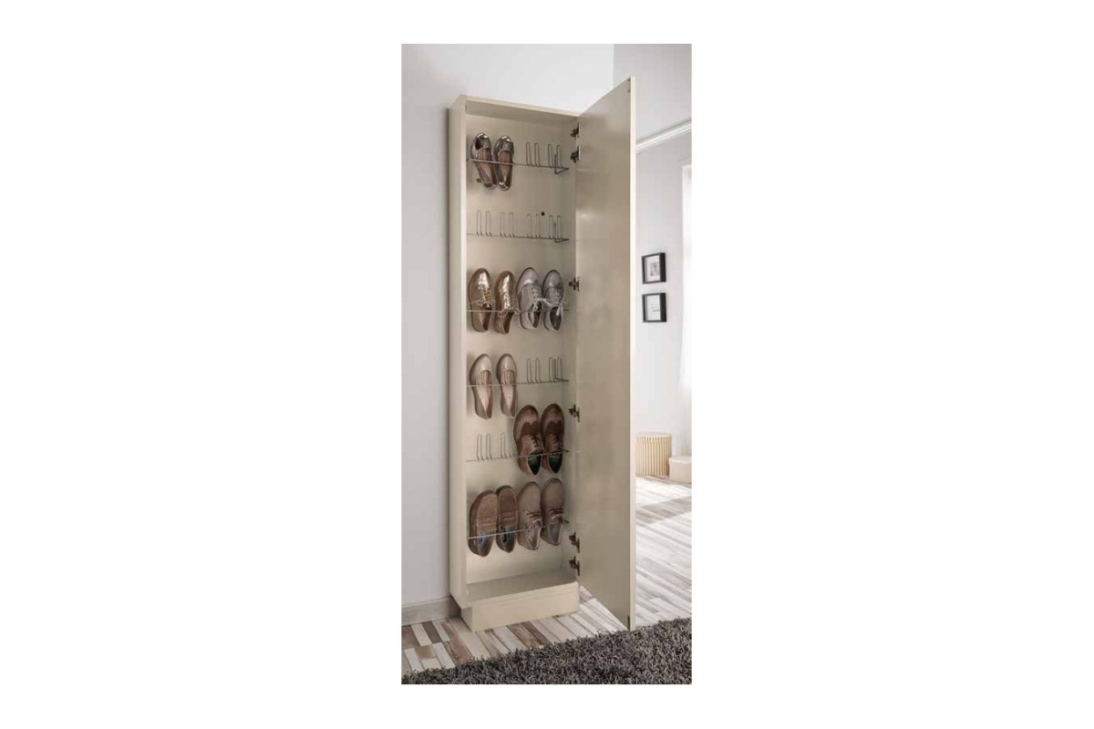 Mueble zapatero moderno de diseño modelo C2045 de la firma Disemobel en Valencia