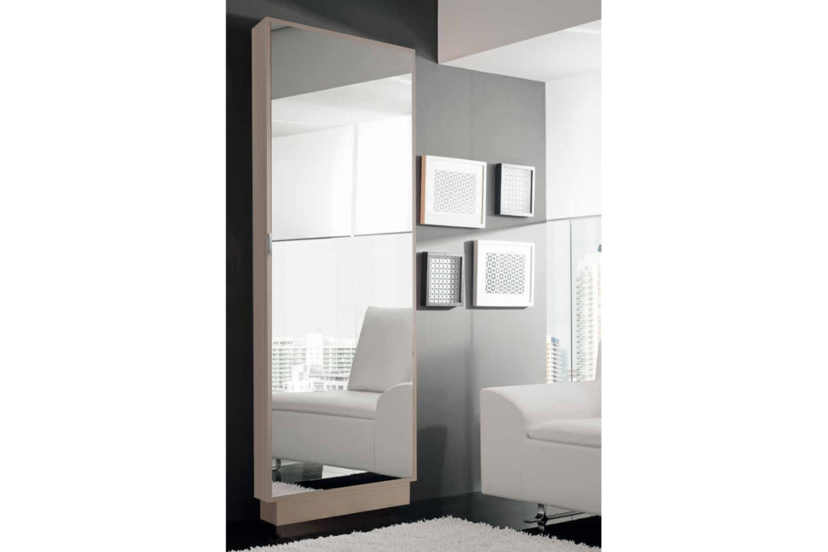 Mueble zapatero moderno de diseño modelo C2015 de la firma Disemobel en Valencia
