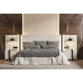 Dormitorio de matrimonio moderno de Franco Furniture BD04A