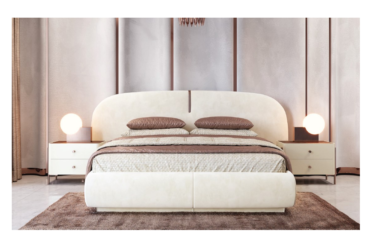 Dormitorio de matrimonio contemporáneo de Franco Furniture BD08A