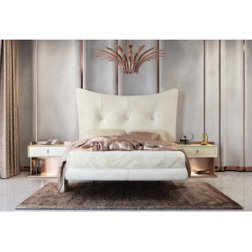 Dormitorio de matrimonio contemporáneo de Franco Furniture BD09