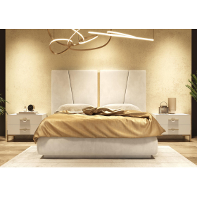 Dormitorio de matrimonio contemporáneo de Franco Furniture BD10