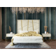 Dormitorio de matrimonio con diseño moderno de Franco Furniture BD18