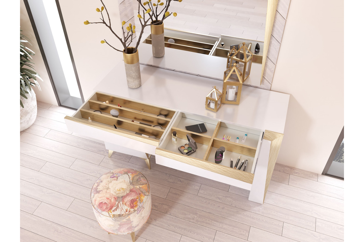 Detalle mueble tocador de Franco Furniture Eclipse 32 ref. 42550