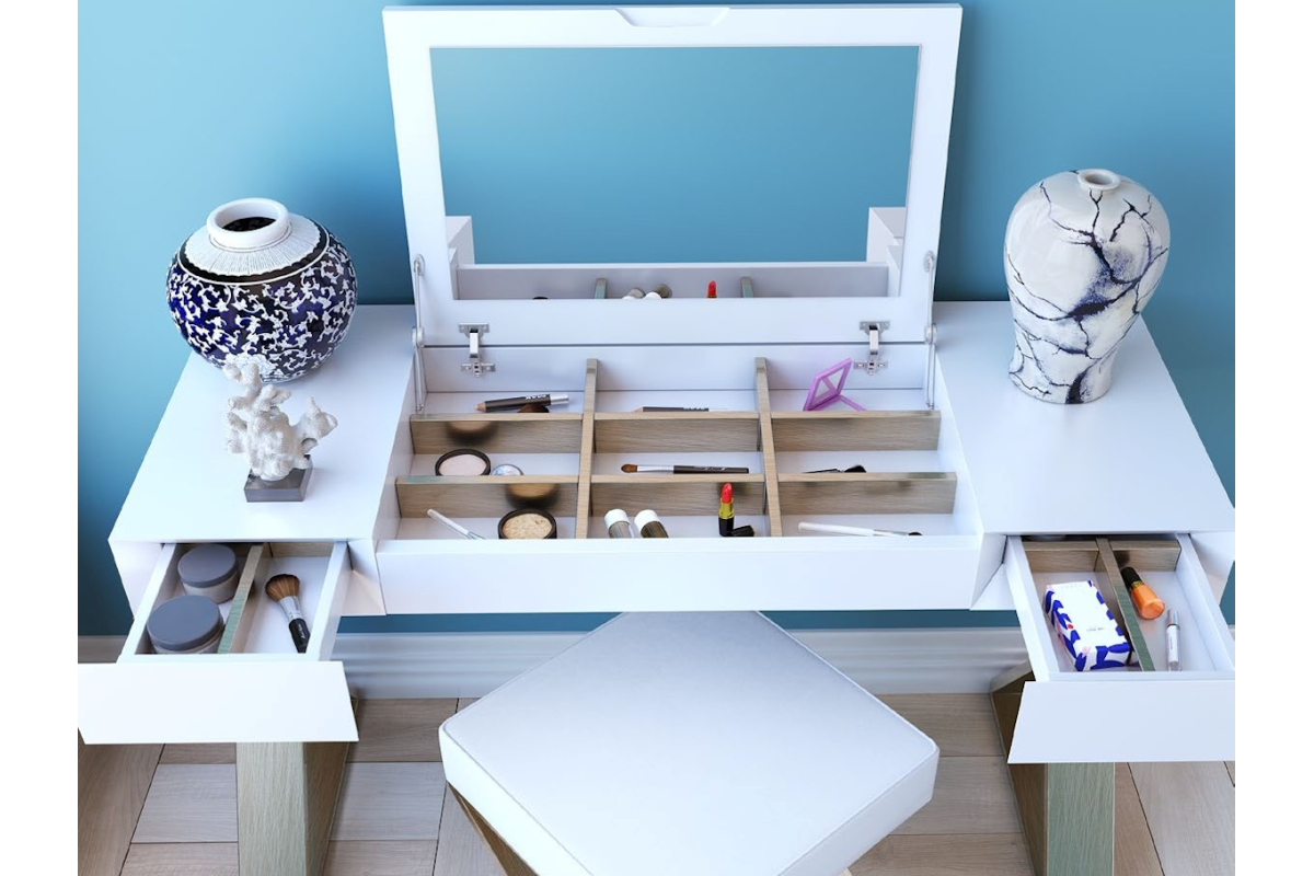 Detalle mueble tocador de Franco Furniture Eclipse 42 ref. 42018