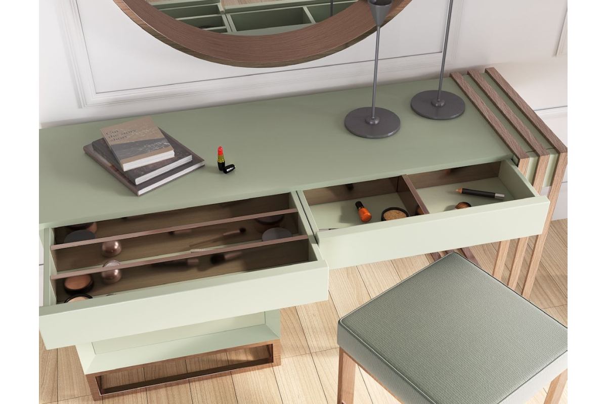 Detalle mueble tocador de Franco Furniture Eclipse 46 ref. 42052