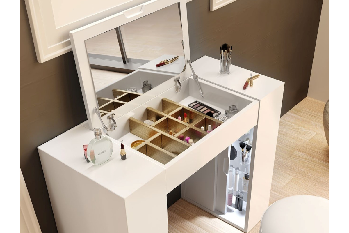 Detalle mueble tocador de Franco Furniture Eclipse 50 ref 45368