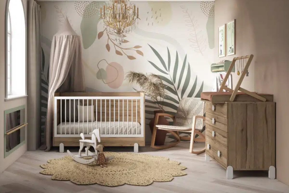 Cuna convertible de Ros Bamboo 03