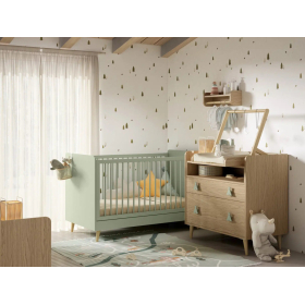 Cuna convertible de Ros Bamboo 06