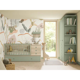 Cuna convertible Bamboo 32 de muebles Ros
