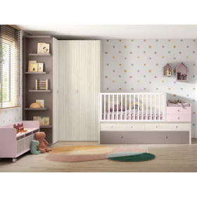 Cuna convertible Bamboo 34de la firma de muebles Ros