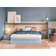 Dormitorio juvenil 13 moderno con cama de 150cm de Ros
